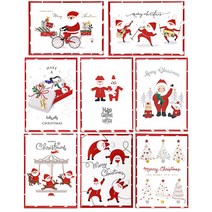 마음담아 입체 크리스마스 카드 엽서 스티커 장식, 10. 홀로그램 8종(랜덤발송), 1개