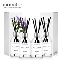 코코도르 화이트라벨 디퓨저 200ml X 4개 + 라벤더스틱2P X 2개 + 유칼립투스 X 2개, 001_라벤더/2PX2+유칼립BX2, 03_W/프렌치라벤더X4