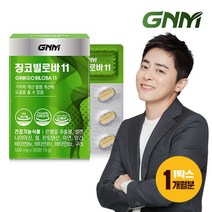 징코 빌로바11 은행잎추출물 1박스 총 1개월분, 30정, 1세트