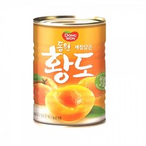 동원 제철담은 복숭아 황도 2절 400g x 5캔