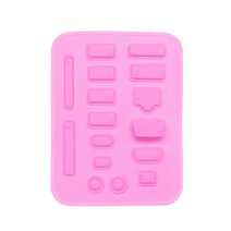 USB 캡 포트 커버 데스크탑 PC 노트북을위한 방지 방지 방지 방지 방지 방지 방지 보호기 16 개, 분홍색