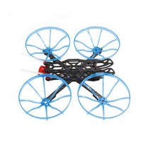 터틀 149 149mm 3 인치 마이크로나노비스타 탄소 섬유 덕트 프레임 키트 RC FPV 레이싱 드론 용 소품 가드 보호 커버 포함145514, VISTA Version Blue