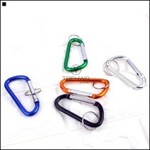 우수한품질 좋은가성비 가역적연결 등산카라비너 레저잠금장치 배낭고리