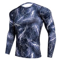 드라이슈트 다이빙슈트 바다수영 잠수복압축 남자 조깅 세트 실행 양복 빠른 건조 Rashguard 체육관 휘트니, 20 shirt6_06 3XL
