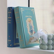 누나 여사친 생일선물 예쁜 일기장 어린왕자 캐릭터 회사 다이어리, 민트