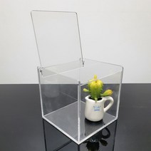 아크릴파크 아크릴 상자 커버 홀더용 뚜껑 아크릴케이스 주문제작 투명 백색 검정 색상아크릴 보관함, 1개, 3T 200