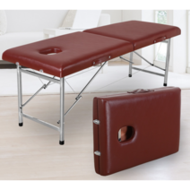 휴대용 접이식 안마 침대 마사지 베드 미용 베드 재활 타투 물리치료, 아이보리70cm