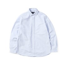 THISISNEVERTHAT SS22 T-Logo Oxford Shirt Light Blue TN221WSHTL01TB 292774