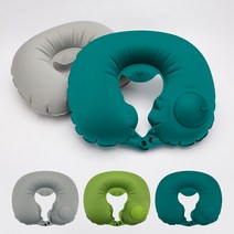 펌핑에어목베개(색상랜덤)30126 캠핑 장거리여행 목배게 쿠션