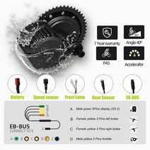 배달용 산악 Bafang 미드 드라이브 모터 BBS02B 750W 1000W 키트 전기 자전거 변환 48V20AH 삼성, 08 1000W68-52V20AH46T, 01 DPC18