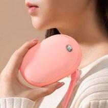 비디브 몽돌 충전식 손난로 USB 휴대용 손난로 전자핫팩, 피스타치오 매트그린