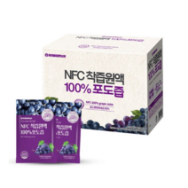 참앤들황토농원 NFC 착즙원액 포도즙 100ml x 50p, 2개, 5L