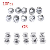 10pcs 브레이크 케이블 조정자 클램프 잠금 나사 볼트 자전거 모핑 MTB 산악 자전거, 10개