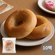 [다신샵] 성수동제빵소 쫄깃 두부베이글 플레인 100g, 10팩