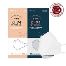 참조은 뉴에어 황사방역 순수국산필터 마스크 KF94 5개입 2팩 (10개), 참조은 대형10매