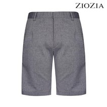 지오지아 74 78 사이즈 블루 스트레치 베이직 멜란지 하프 팬츠