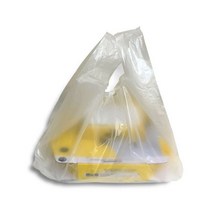 E-An스토리 피자봉투 배달봉투 비닐쇼핑백 왕대형 200장 16인 치, 1