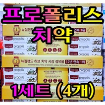 Free Delivery 뉴질랜드 레드씰 프로폴리스 치약 160g x 4개 New Zealand Red Seal Propolis Tooth Paste 160g x 4EA, 1세트 (160g x 4EA)