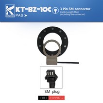 자석 더블 홀 페달 보조 센서 전기 자전거 키트, 4.KTBZ10C SM