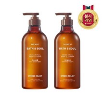 벨먼 바스앤소울 스트레스 릴리프 로즈마리 바디워시 720ml x 2개입, 없음