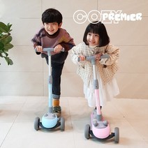 토이원 접이가능 코지 프리미어 쿠잉 킥보드 유아용품, 인디고블루
