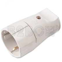 진흥전기-220V-수지아다찡-연결콘센트1구/연결콘센트/연장콘센트/청소기연결콘센트/기기연결콘센트/전기기