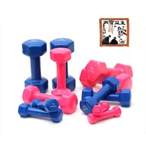 아령 덤벨 4.0kg 홈트레이닝 미니 미용 육각아령