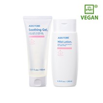 애즈이즈투비 베이비 앤 키즈 수딩젤 + 마일드로션SET, 2개