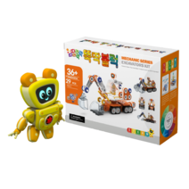 따라락 따라락 뚝딱블럭 포크레인 자석완구