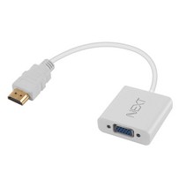 TV 모니터 프로젝터 HDMI to VGA(D-SUB) 변환 컨버터 NEXTLINK-2415HVC
