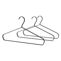 이케아 스트뤼키스 옷걸이3P 블랙 폭41cm, 3개, 단품