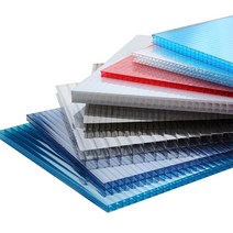 렉산 넥산 폴리카보네이트 PC판 캐노피 주차장 복층 지붕 야외 가림막 천막 판넬 보드, 화이트-2.1X6