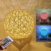 플라네타리움 천체투영기 별자리 밤하늘 프로젝터, 9 Rattan Ball Light 02