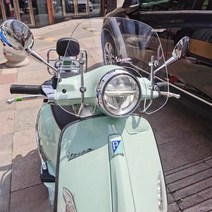 베스파 숏 스크린 GTS300 윈드 쉴드 숏타입 고급형, 스프린트 오리지널 모델 투명(사각 램프)