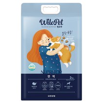 윌로펫 반려동물 뉴트리탑 면역 소프트사료, 닭, 1.2kg, 5개