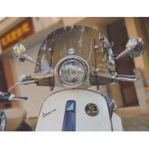 베스파 프리마베라 LX125 윈드스크린 GTS300 스프린트 윈드스크린, 핸드가드타입_스프린트_투명_50cm