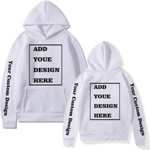 양털후드집업 커스텀 후드 텍스트 추가 남성/여성 후드티 스웨터 긴 소매 헤비 웨이트 소프트 플리스 탑 후디