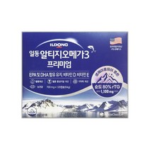 일동제약 알티지 오메가3 프리미엄 120캡슐(60캡슐X2개), 1개