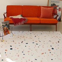 아이보리러그 거실 바닥깔개 150x200cm 카페트러그