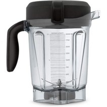 바이타믹스 믹서기 볼 통 믹서컵 비타믹스 64oz 로우 프로파일, 컨테이너 + 블레이드 스크레이퍼 액세서리, 컨테이너 + 블레이드 스크레이퍼 액세서리