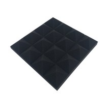 베이스 트랩 계란판방음재 방음아트보드 흡음재 천정흡음재 차음판스튜디오 어쿠스틱 방음 폼 피라미드 사, 03 Black