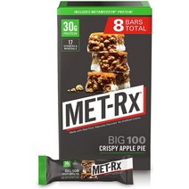 MET-Rx BIG100 크리스피 애플파이 프로틴바 8개입