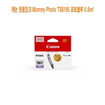 YLZ193345TS8195 Photo 포토블루 5.6ml 정품잉크 Mommy 캐논, 1, 본상품선택
