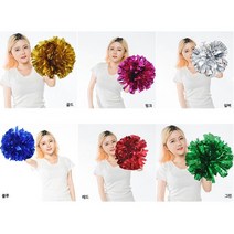 치어리더응원수술(낱개), 골드