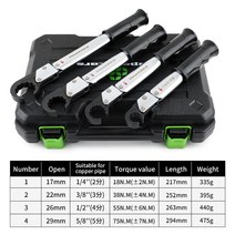 별렌치슈퍼 스타 래칫 토크 렌치 ST-02L 도구 세트 고정밀 오픈 엔드 주차 플러그 에어컨 수리, 01 ST-02L Torque Wrench
