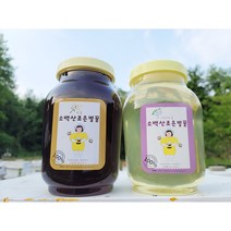 소백산벌꿀 자연산꿀 잡꿀 진짜꿀 숙성꿀 꿀차, 아카시아꿀 2.4kg