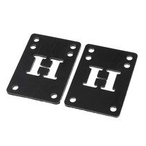 보드 관리 용품고무 스케이트 보드 롱 보드 라이저 패드 충격 패드 1/8 3mm 2 개, 한개옵션0