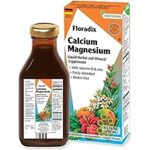 플로라딕스 칼슘 마그네슘 구연산 아연 히비스커스 캐모마일 펜넬 250ml FLORADIX Calcium and Magnesium Liquid, 1개