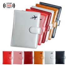 RFID 차단 해킹방지 가죽 여권 케이스