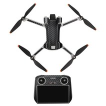 드론 가드DJI 미니 3 프로 스티커 드론 보호 필름 방수 항공기 및 원격 데칼 풀 스킨 액세서리, 21 DJI RC-10